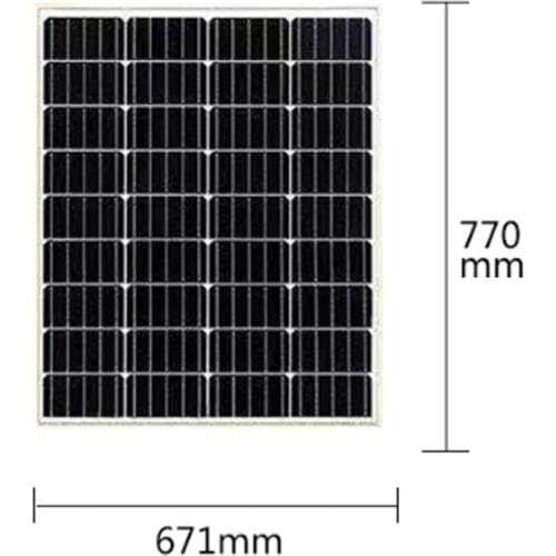 Solar Panel 1000W Watt 12V Volt Solar Module 100w Monocrystalline Polycrystalline Solar Battery Charger RV Phone Car Caravan