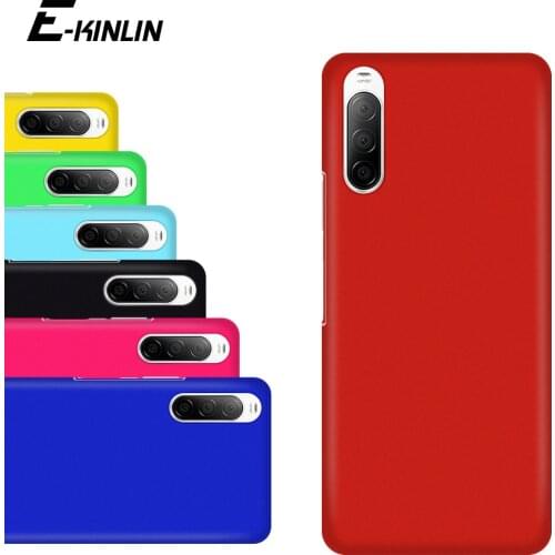 Ultra Thin Matte Hard Phone Case For Sony Xperia 1 10 5 Ace II III 8 Lite Plus Plastic Full PC Back Cover