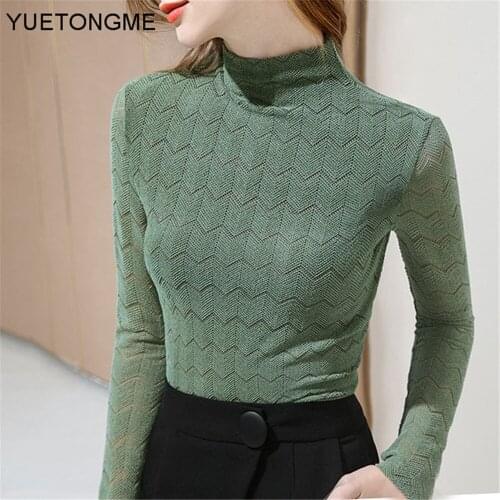 YUETONGME Lace Blouses