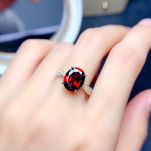 Elegant Red Crystal Ruby Gemstones Diamond Cross Knot Rings for Women Multi Gold Color Fine Jewelry Bijoux Trendy Accessory Gift