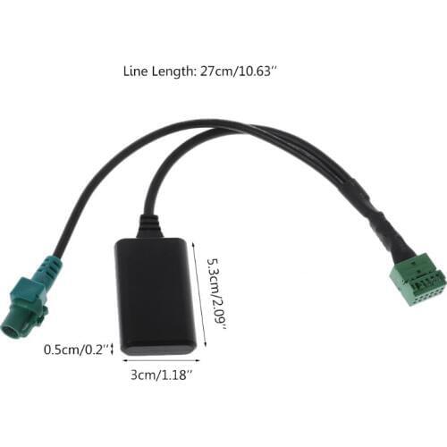 2021 New MMI 3G AMI 12-pin Bluetooth AUX Cable Adapter Wireless Audio Input For Audi Q5 A6 A4 Q7 A5 S5