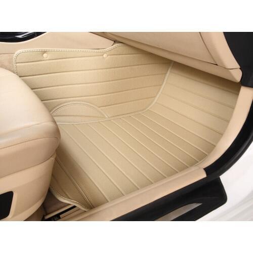 5seats Waterproof XPE Material Non Slip Full Surrounded Car Floor Mats for Camry 2.4 Car Special Large Package Ottomans