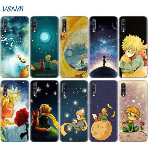 Lovely The Little Prince And Fox Phone Case For Samsung Galaxy A51 A71 A50 A70 A20 A30 A40 A10 A20E J4 J6 A6 A8 A7 A9 2018 Cover