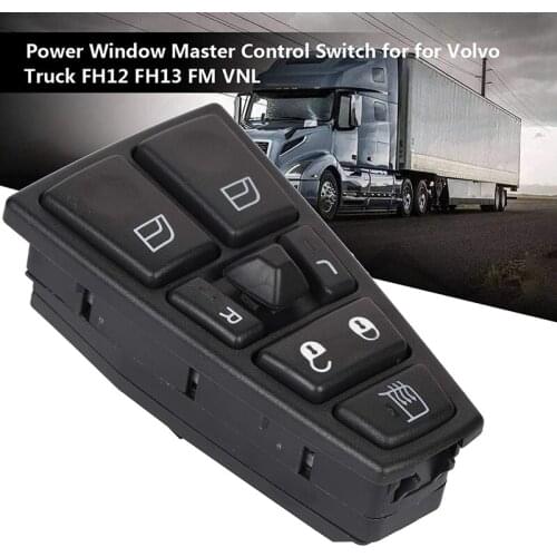 Car Power Window Master Control Switch for Volvo Truck FH12 FH13 FM VNL 20752918 21543897