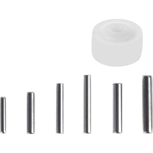 Cartridge Radio Rubber Audio- Pressure Belt Wheel Pressure Roller Metal Axle Pack 5PCS High Quality and Brand New