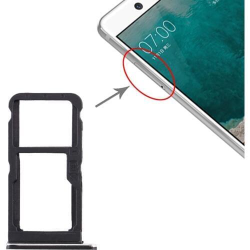 SIM Card Tray + SIM Card Tray / Micro SD Card Tray for Nokia 7 TA-1041