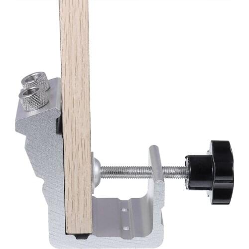 3 in 1 Woodworking Pocket Hole Screw Jig Kit Hole Punching Jointing Locator Pocket Hole Jig Kit With Clamp Step Drill Bit