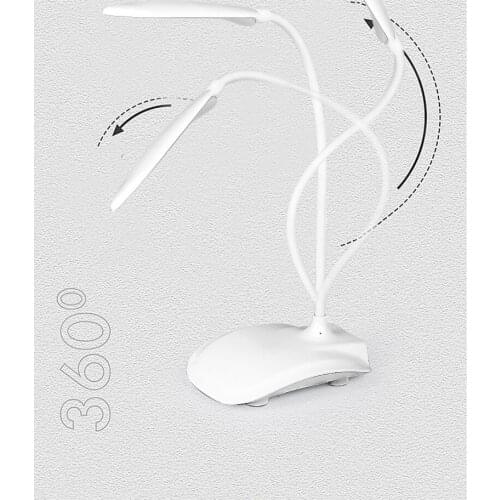 LED Desk Lamp Foldable Dimmable Touch Table Lamp USB Powered table Light night light touch dimming portable lamp