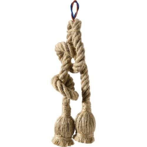 Vintage Industrial Decor Pendant Double Head wood lamp E27 Edison Rope Restaurant Themed Decor Hemp Rope Coffee Bar