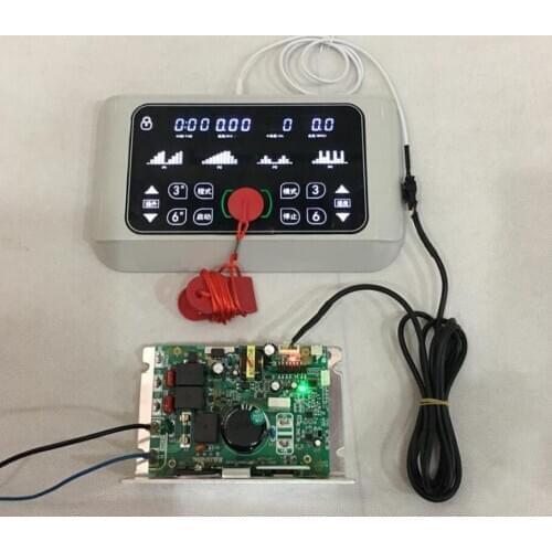 Treadmill external universal circuit universal board LCD touch screen control system without/with lifting circuit board 2.5hp