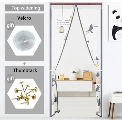High Quality Summer Magnetic Anti-Mosquito Magnet Screen Door Curtain Mesh Net Automatic Closing Drop Shipping Hands-Free