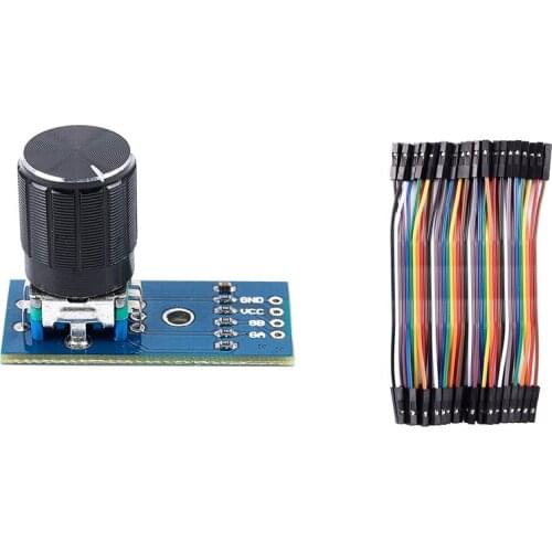 10cm 2.54mm Female to Female Dupont Wire Jumper Cable for Arduino with CJMCU-111 Encoder Rotary Encoder Code Switch