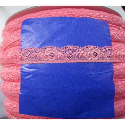 10 yards / lot of beautiful rose embroidered stretch lace width 25 mm DIY clothing accessories Ribbon lace embroidery