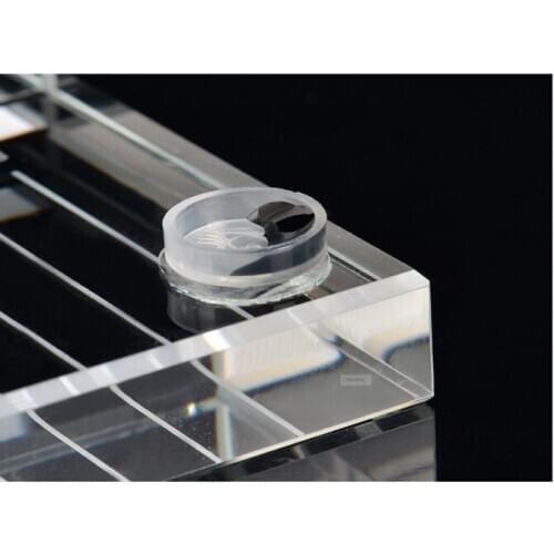 100pcs Extend eyelashes glue usage time cup grafting eyelashes glue cup Disposable not easy to dry holder