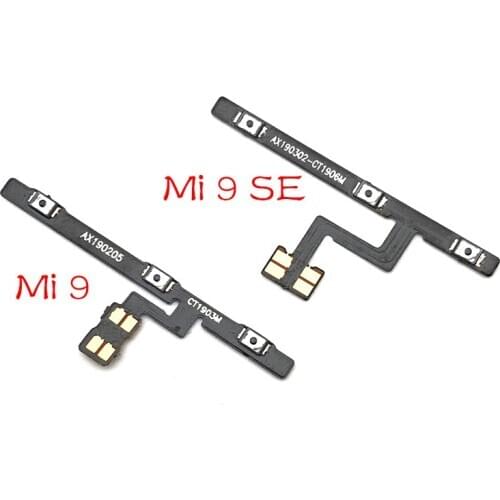 20pcs/lot, For Xiaomi Mi 9 SE Mi9 SE Mi9SE Volume Button Power Switch On Off Button Flex Cable