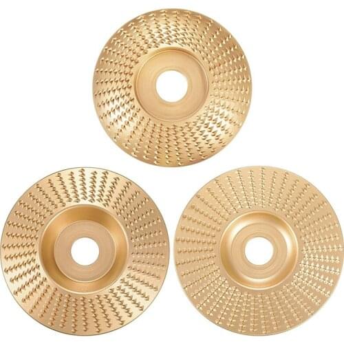 3Pcs Grinding Wheel 5/8 Inch Wood Carving Disc Grinder Abrasive Disc Wood Carving Grinding Disc Grinding Wheel