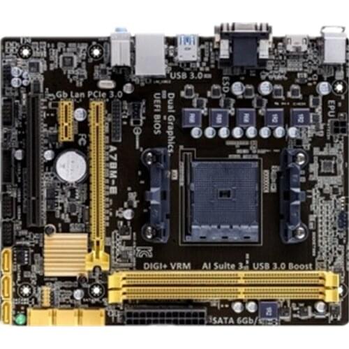 For ASUS A78M-E original motherboard Socket FM2 FM2+ DDR3 USB3.0 SATA3 A78 Desktop Motherboard Used