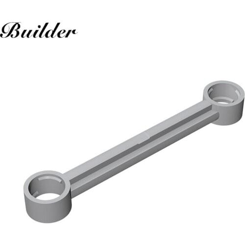 Little Builder 32005 MOC Bricks 1x6 Hard Link Connector 10pcs Building Blocks DIY Puzzle Assembles Particles Toys for Children