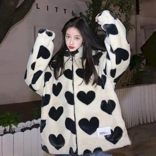Mafokuwz Women's Jackets With Fur