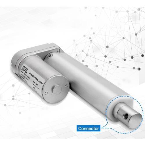 Metal gear electric Linear actuator 12 24 36 48V linear motor moving distance stroke 50mm 100mm 150mm 200mm 250mm 30W 2.5A max