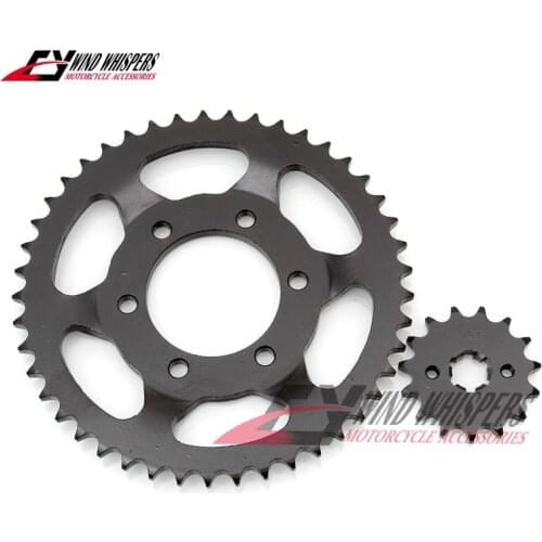 Motorcycle Front Rear Sprockets For Yamaha XT225 XT 225 D,E,F,L,M N,P,R,S,T,V,W Serow 225 1992-2007 (15T/45T chain size:428)