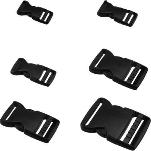 5/8"~1"Plastic Clasps Side Release Buckles For Paracord Bracelet Backpacks Clothes shoes Bags Cat Dog Collar DIY Accessorie