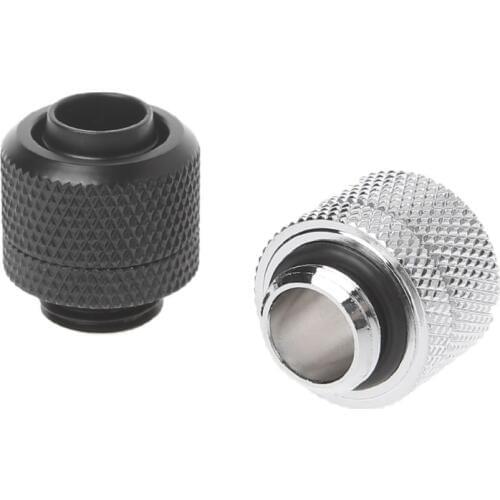 G1/4 3/8"ID X 1/2"OD 9.5x12.7mm Tubing Hand Compression Fittings Water Cooling K1AA