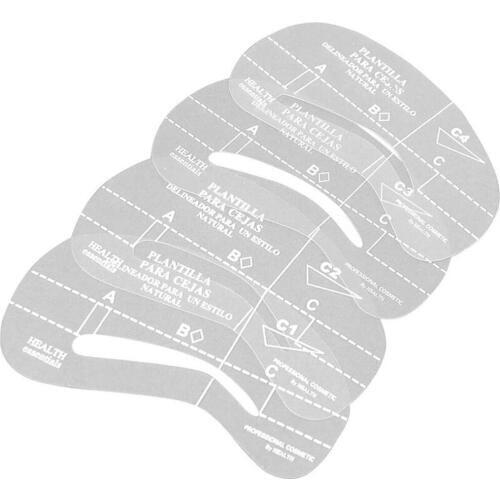 Symmetrical Eyebrow Shaper Flexible Reusable Brow Stencil Eyebrow Makeup Accessories