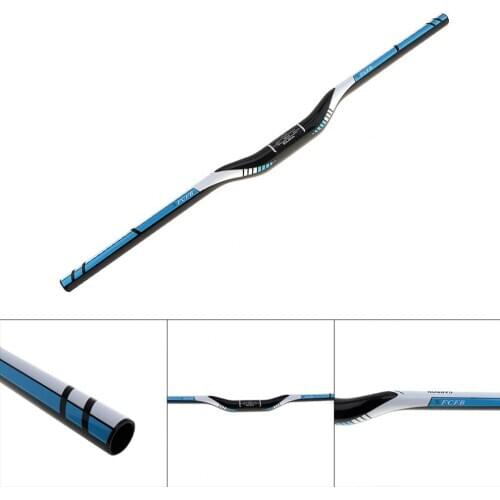 Bicycle Handlebar 3k Glassy 31.8mm T800 Carbon Fiber Mountain Handlebar For Mtb Bike Riser Handlebar