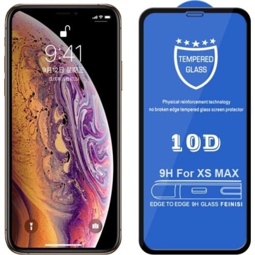 10D Curved Anti-Explosion HD Full Cover Tempered Glass Screen Protector For iPhone 12 11 Pro X XR XS MAX 8 Plus Protective Glass