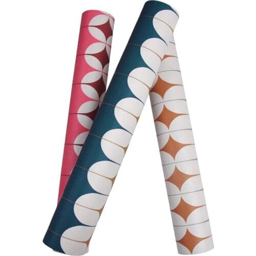 53cmx10m Nordic 3D Geometric Lattice Strip Wallpapers Household Modern Minimalist Bedroom Living Room Background Luxury Fashion