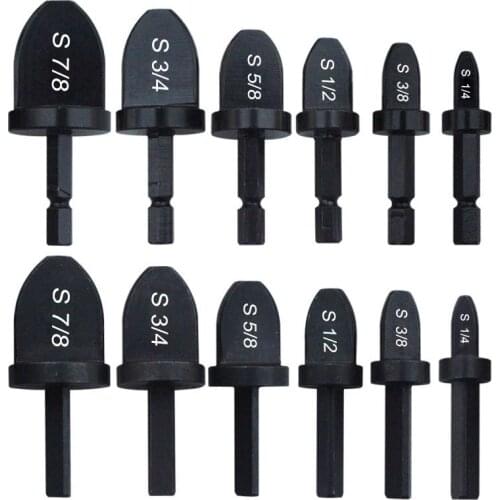 6pcs Imperial Tube Pipe Expander Support for Air Conditioner Conditioning Swaging Tools 7/8 3/4 5/8 1/2 3/8 1/4 Inch