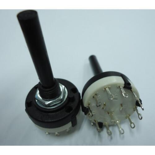 [ BELLA]Taiwan producing all plastic band switch rotary switch a knife -12 file 38 round shaft can set up their own stalls--20pc