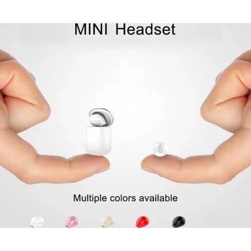Ultra-Mini TWS Bluetooth-compatible Headphones Binaural Wireless Headset Stereo Smart Music Earphone For Iphone Android Phone