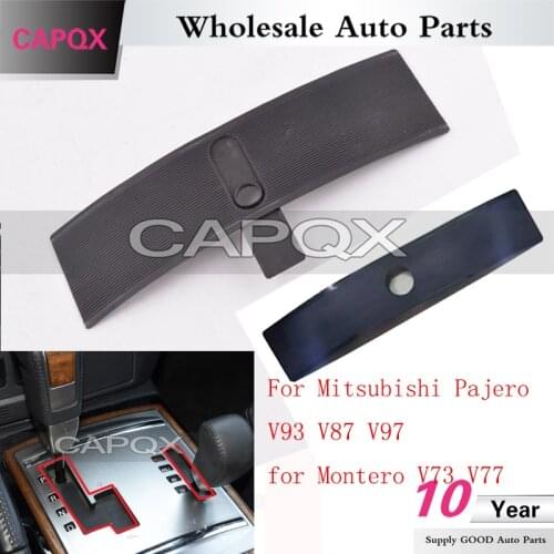 CAPQX For Mitsubishi Pajero V93 V87 V97 for Montero V73 V77 Gear Shifter Knob Lever Panel Transfer Case Rubber Dirty Cover