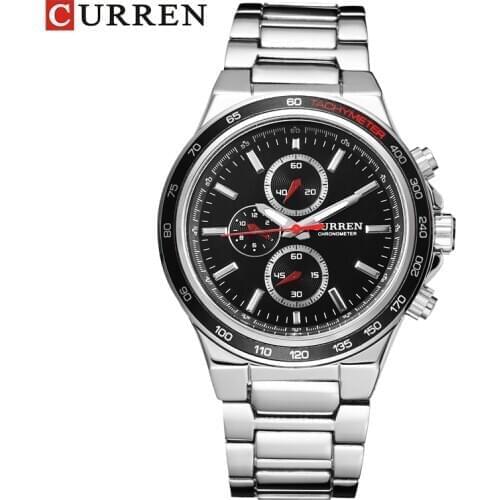 Top Brand CURREN Luxury Male Watch Fashion Casual Sports Men Watches Analog Military Quartz Wristwatch relogio masculino