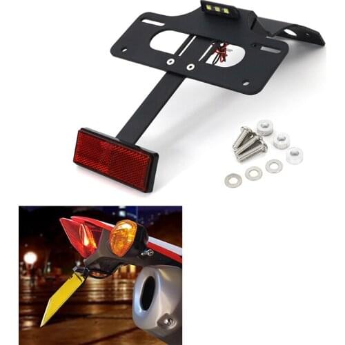 Fender Eliminator Kit Fit For HONDA CRF300L CRF300RALLY CRF300RX CRF300RL Rear License Plate Tail Frame Holder Bracket Tail Tidy