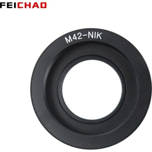 Metal M42 Lens Adapter Ring Converter with Infinity Focus Glass for M42 Mount Lens to for Nikon DSLR SLR Camera D3100 D7100