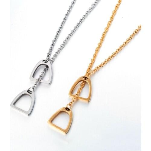 Luck Horseshoe Necklace Horse Hoof Pendants Unisex Jewelry For Men/ Women Best chain men necklaces