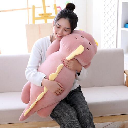 Pop Soft Anime Dinosaur Plush Doll Big Stuffed Cute Dinosaurs Toy Pillow for Baby Gift 35inch 90cm