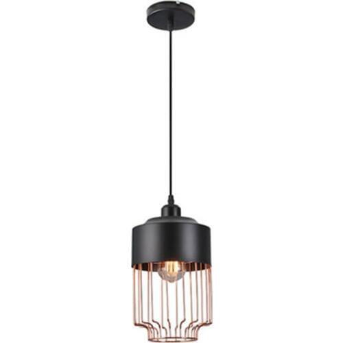 Industrial Vintage LED Pendant Lamp Edison Loft Style Black Iron Hanging Light Fixtures Retro Droplight Deco Indoor Lighting