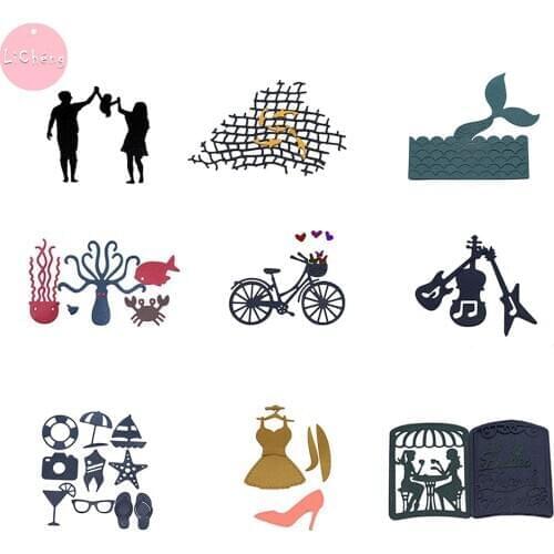 Cutting Dies Scrapbooking Paper Puncher Molds Knives For Cutting Scrap Cutting Templates For Cards Mould Embossing Notebook