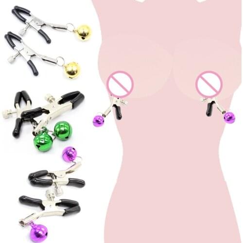 Adult Stimulation Nipple Clamps Adult Sex Products Female Breast Clitoris Clip Massage Sex Toys For Couples Bdsm Bondage Game