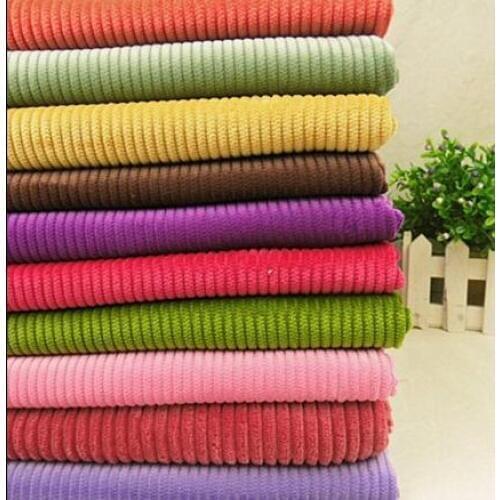 140cm*100 Cotton corduroy fabric / fashion corduroy fabric / quality corduroy pillow DIY fabric