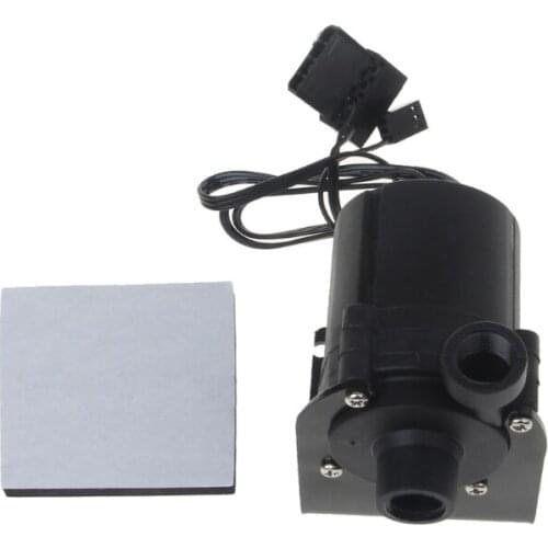 SC800 SC600 12V 10W DC Water Pump 600 L/H G1/4" Input and Output Use for water Cooling With Pump Holder For CPU