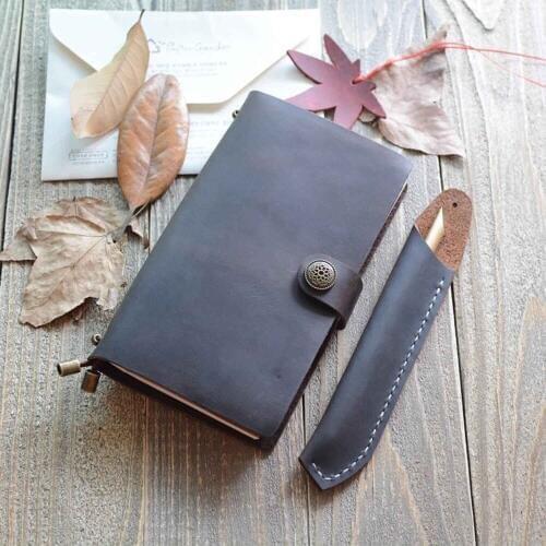 Genuine Leather Refillable Journal Notebook Planner Diary Business Notepad Handmade Travelers Journal
