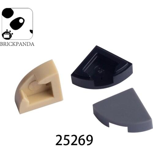 10 PCS DIY City Compatible 25269 Tile 1x1 Building Blocks MOC Figure Parts Bricks Accessories Educational Castle Toys Chil