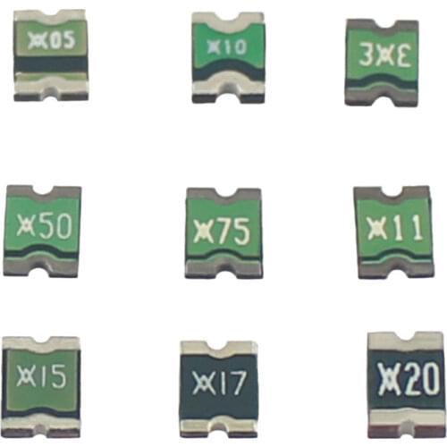 20pcs Raychem Polyswitch SMT MicroSMD Resettable Fuses 1210 0.05A 50mA 30V