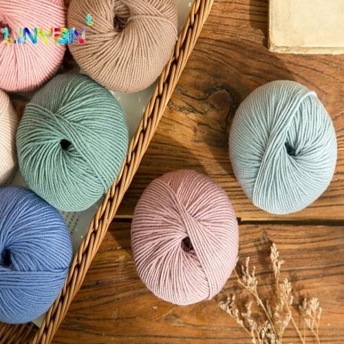 2pcs*50g 100% cashmere Crochet woven thread to knit Yarn for Hand Knitting yarn for crochet for crocheting Cashmere goat wool t3