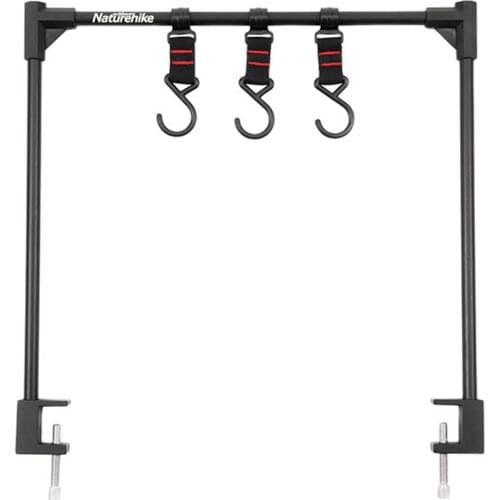 3637CM Hanging Rack Camping Storage Rack Aluminum Alloy Outdoor Picnic Holder Dropship Improved